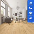 Load image into Gallery viewer, SPC Luxury Vinyl Flooring, More Mesa, 7&quot; x 72&quot; x 5.5mm, 20 mil Wear Layer - Lone Star Spirit Collections (28.37SQ FT/ CTN)