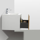 Load image into Gallery viewer, Frescia White Oak Floating / Wall Mounted Bathroom Vanity With Acrylic Sink