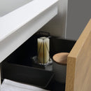 Load image into Gallery viewer, Frescia White Oak Floating / Wall Mounted Bathroom Vanity With Acrylic Sink