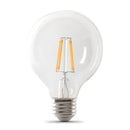 Load image into Gallery viewer, LED Bulbs, G25 Globe, 40W, 350 Lumens, Dimmable, Clear, 2700K, CEC Compliant , 3Pk