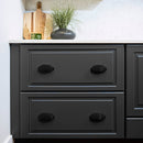 Load image into Gallery viewer, Cup Pull 3 Inch &amp; 3-3/4 Inch (96mm) Center to Center - Hickory Hardware - Veranda Collection