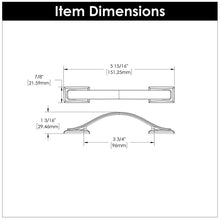 Load image into Gallery viewer, Cabinet Pulls 3-3/4 Inch (96mm) Center to Center - Hickory Hardware