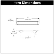 Load image into Gallery viewer, Kitchen Cabinet Handles 3 Inch Center to Center - Hickory Hardware