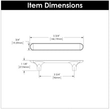 Load image into Gallery viewer, Kitchen Cabinet Handles 3-3/4 Inch (96mm) Center to Center - Hickory Hardware