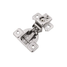 Load image into Gallery viewer, Concealed Cabinet Hinges 1-1/4 Inch Overlay Face Frame Self-Close (2 Hinges/Per Pack) in Polished Nickel - Hickory Hardware