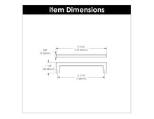 Load image into Gallery viewer, Cabinet Door Handles 5-1/16 Inch (128mm) Center to Center - Hickory Hardware