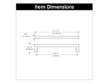 Load image into Gallery viewer, Cabinet Door Handles 6-5/16 Inch (160mm) Center to Center - Hickory Hardware