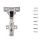 Load image into Gallery viewer, Hinge Concealed Full Overlay Frameless Soft Close (2 Hinges/Per Pack) Polished Nickel - Hickory Hardware