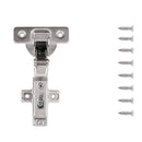Load image into Gallery viewer, Hinge Concealed Full Inset Frameless Soft Close (2 Hinges/Per Pack) Polished Nickel - Hickory Hardware