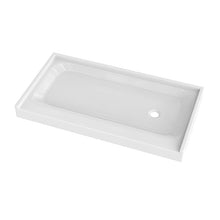 Load image into Gallery viewer, Shower Tray - Right Drain Single Threshold - Acrylic and Fiberglass -  60 X 32 X 5.5