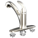 Load image into Gallery viewer, Single-Handle Pull-Out Kitchen Faucet With 2F Pull-Down Sprayer in Bronze