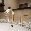 Load image into Gallery viewer, 8 Inch Widespread Faucet With Pop up drain and Double Handle in Brushed Nickel