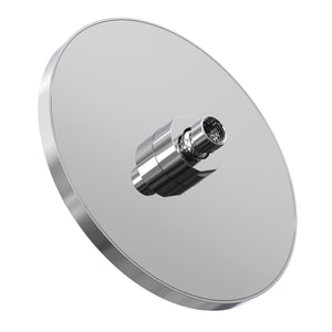 Rain Shower Single Settings, Soft Self-Cleaning Nozzles, ABS Ball Joint Without Stainless Steel Shower Arm