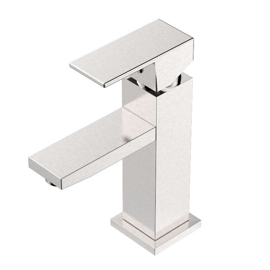 Single Handle Bathroom Faucet With Pop Up (40n Without Overflow)