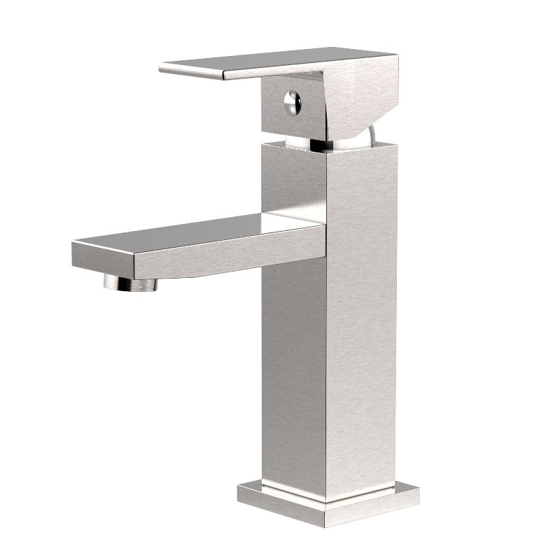 Single Handle Bathroom Faucet With Pop Up (40n Without Overflow)