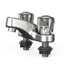 Load image into Gallery viewer, 4 Inch Centerset Bathroom Faucet, Plastic Handle in Polished Chrome