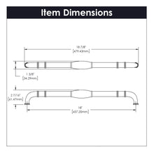 Load image into Gallery viewer, Appliance Pull 18 Inch Center to Center - Hickory Hardware