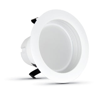 4 Inch LED Recessed Downlight, 7.2 Watts, Standard Base Adapter, 540 Lumens