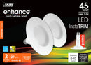 Load image into Gallery viewer, LED Downlights, 7.2 Watts, E26, Recessed, InstaTrim, Integrated, 540 lumens, 2700K
