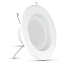 Load image into Gallery viewer, 5-6 Inch Dimmable Recessed LED Downlight, 10.2 Watts, Standard Base Adapter, 925 lumens