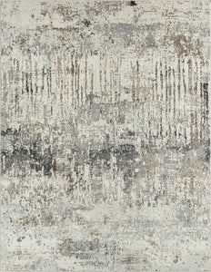 Lumina Beige 5 ft. 6 in. x 8 ft. 6 in. Abstract Area Rug