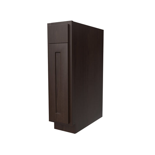 Luxor Espresso 9"W x 34.5"H Base Cabinet