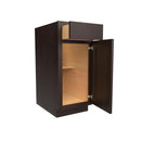 Load image into Gallery viewer, Luxor Espresso - Single Door Base Cabinet | 15&quot;W x 34.5&quot;H x 24&quot;D