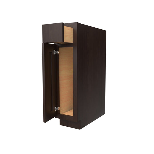 Luxor Espresso 9"W x 34.5"H Base Cabinet