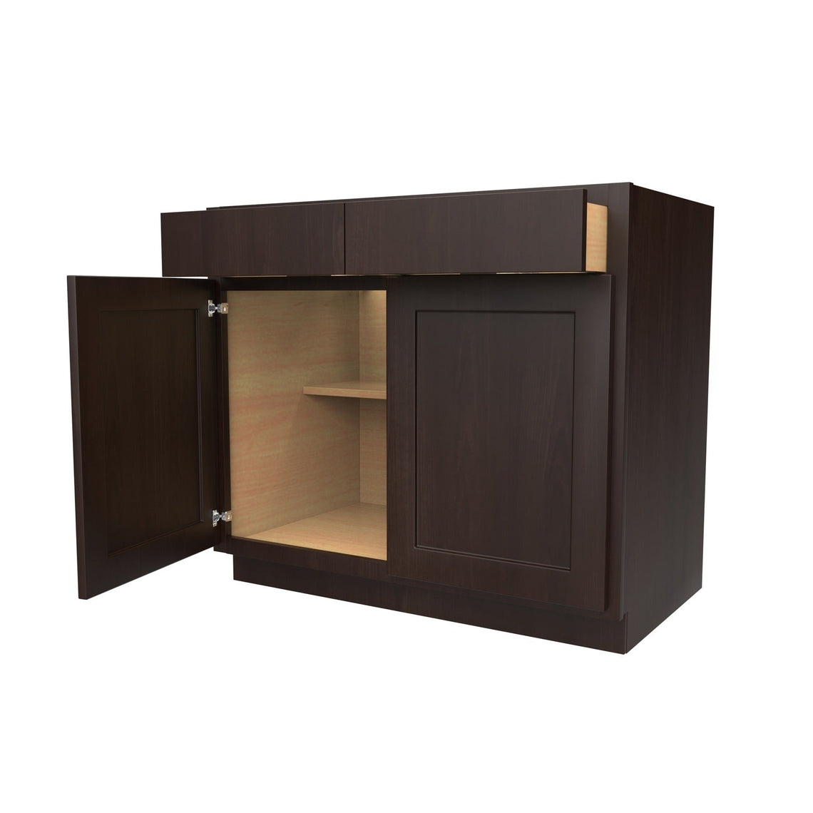 RTA Luxor Espresso - Double Door Base Cabinet | 39