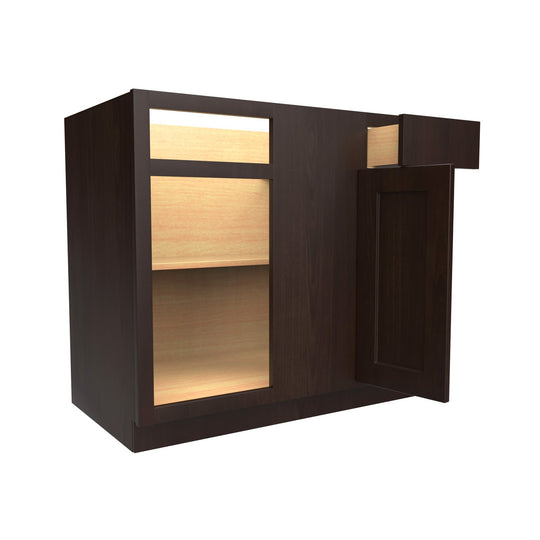 Luxor Espresso - Blind Base Cabinet | 39" W x 34.5"H x 24"D