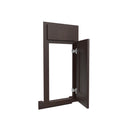 Load image into Gallery viewer, Luxor Espresso - 36&quot; Diagonal Corner Sink Front