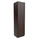 Load image into Gallery viewer, Luxor Espresso - Double Door Utility Cabinet | 24&quot;W x 96&quot;H x 24&quot;D