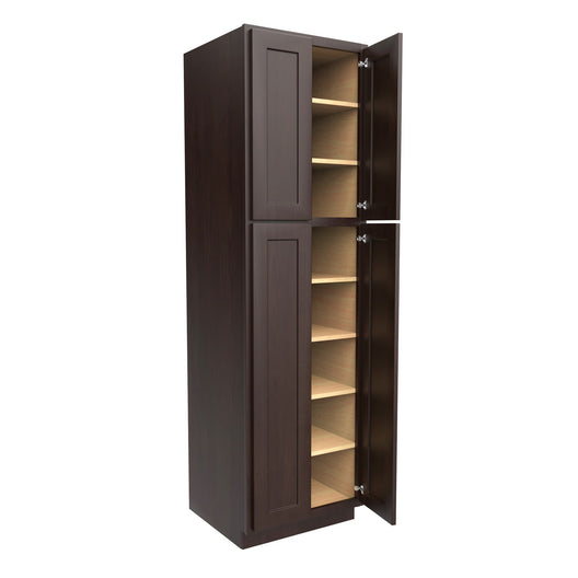 RTA Luxor Espresso - Double Door Utility Cabinet | 24