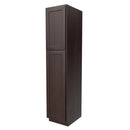 Load image into Gallery viewer, Luxor Espresso - Utility Cabinet | 18&quot;W x 84&quot;H x 24&quot;D