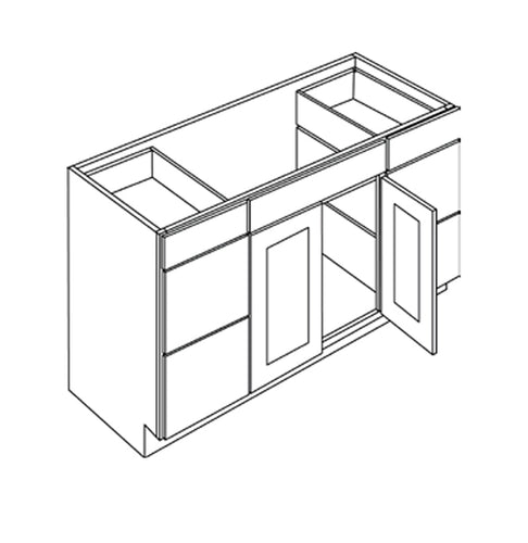 Luxor Espresso - -Single Door Base Vanity Cabinet | 60