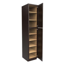 Load image into Gallery viewer, Luxor Espresso - Utility Cabinet | 18&quot;W x 90&quot;H x 24&quot;D