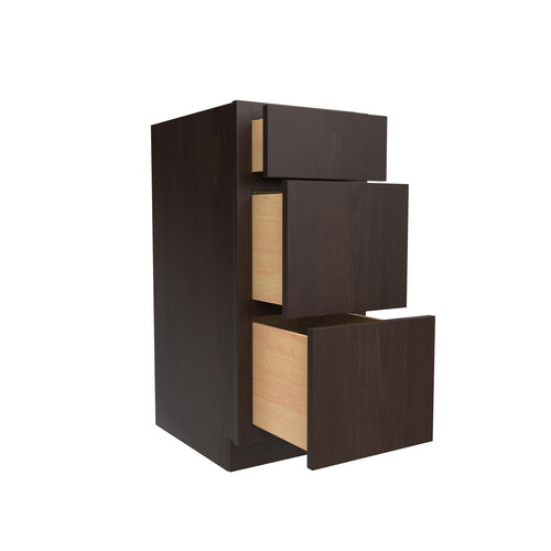 Luxor Espresso - Vanity Drawer Base Cabinet | 15