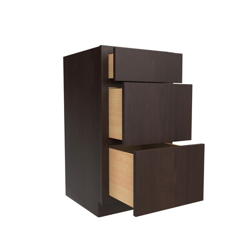 Luxor Espresso - Vanity Drawer Base Cabinet | 18