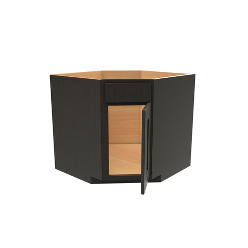 Luxor Espresso - Diagonal Corner Sink Base Cabinet | 36