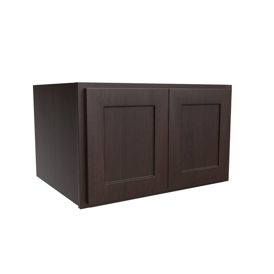 Luxor Espresso - 24" Deep Wall Cabinet | 30"W x 18"H x 24"D