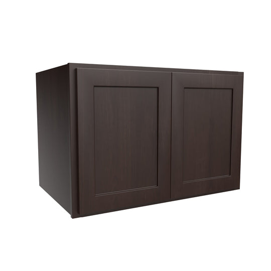24 inch Deep Wall Cabinet | 36"W x 24"H x 24"D | RTA Luxor Espresso