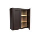 Load image into Gallery viewer, Luxor Espresso - Double Door Wall Cabinet | 27&quot;W x 30&quot;H x 12&quot;D