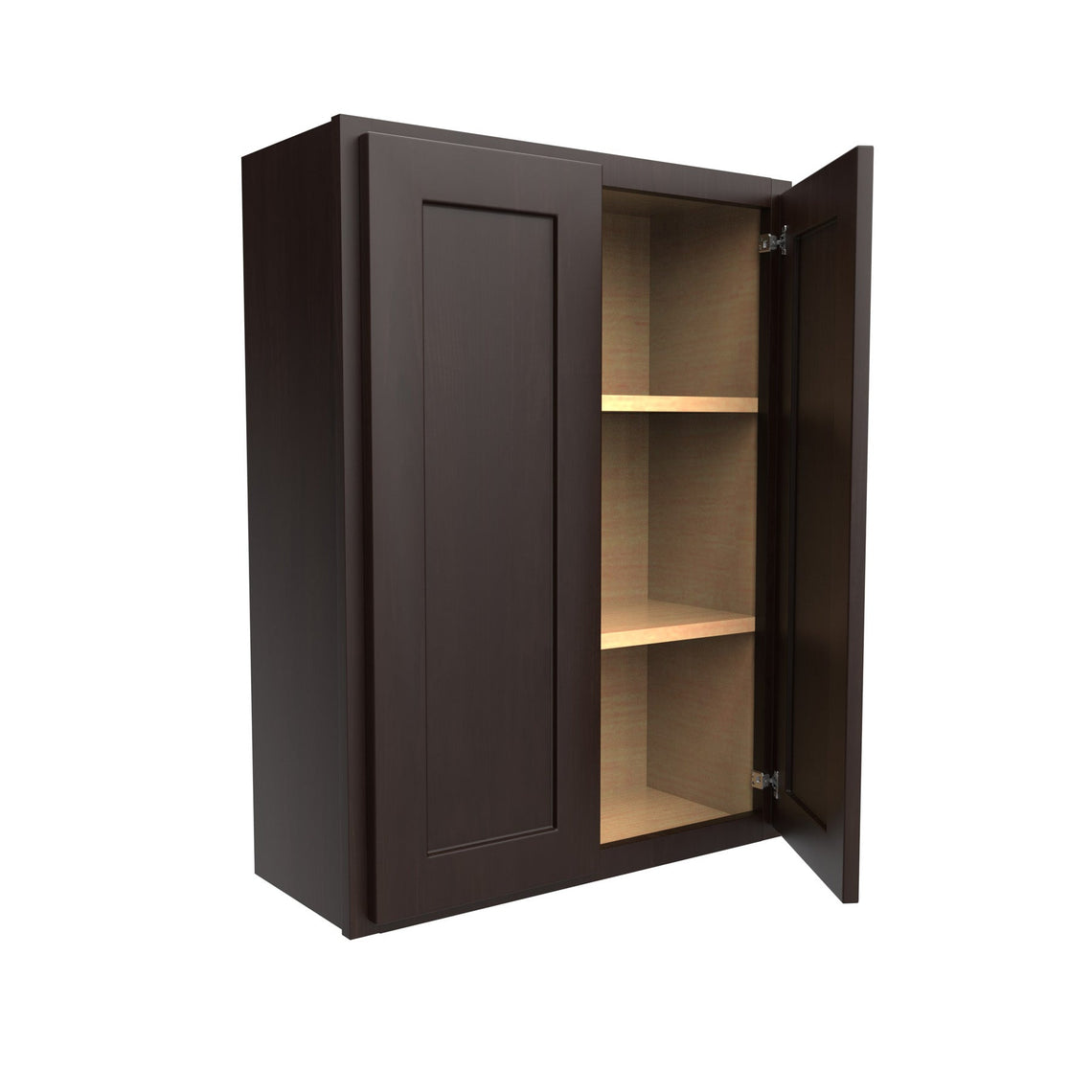 Luxor Espresso - Double Door Wall Cabinet | 27