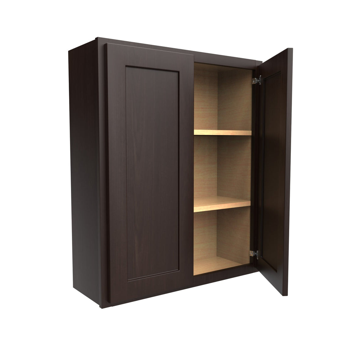 Luxor Espresso - Double Door Wall Cabinet | 30