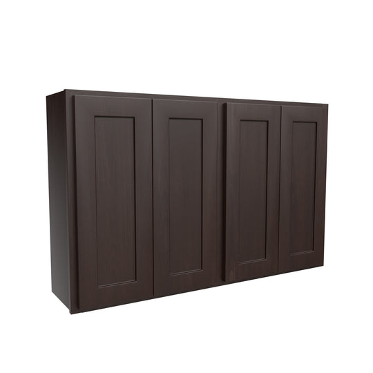 RTA Luxor Espresso - Double Door Wall Cabinet | 48"W x 30"H x 12"D