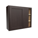 Load image into Gallery viewer, Blind Corner Wall Cabinet | 36&quot;W x 30&quot;H x 12&quot;D | RTA Luxor Espresso