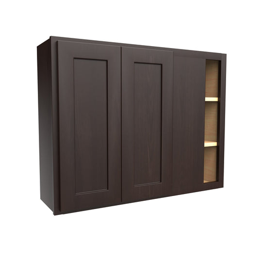 Blind Wall Cabinet | 39"W x 30"H x 12"D | RTA Luxor Espresso