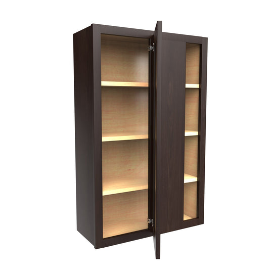 Luxor Espresso - Blind Wall Cabinet | 27"W x 42"H x 12"D