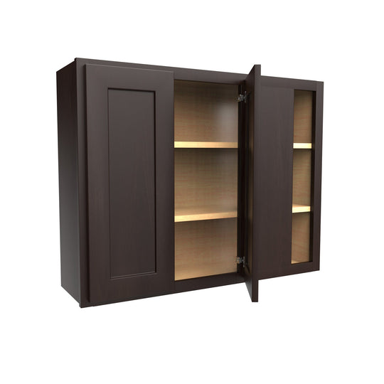 Blind Wall Cabinet | 39"W x 30"H x 12"D | RTA Luxor Espresso