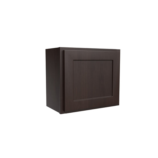 Luxor Espresso - Single Door Wall Cabinet | 21"W x 18"H x 12"D